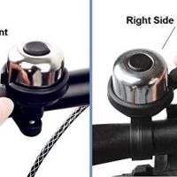 iLiveX Bike Bell, Upgraded Mini Bicycle Bell, Bike Ringer Bell for Kids and  Adults, Loud Long Crisp Clear Sound, Great Bike Accessories, Cycling  Ringing Bike Horn (Silver) : Amazon.ae: Sporting Goods