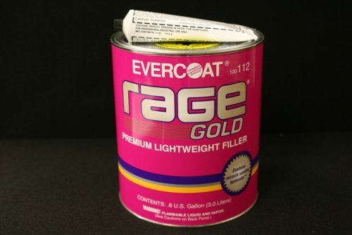 Amazon.com: Evercoat Rage Gold Body Filler Gallon w/BPO: Industrial &  Scientific