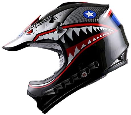 Buy WOW Youth Kids Motocross BMX MX ATV Dirt Bike Helmet Spider Black  Online in Hong Kong. B07BW2WRP2
