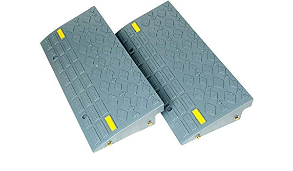 Bunkerwall Set Of Two Medium (4 Inch Tall) Curb Ramps.Durable Multipurpose  Ramp Set For Your Car,Truck,Rv,Trailer,Cart Or Handtruck: Amazon.co.uk: Car  & Motorbike