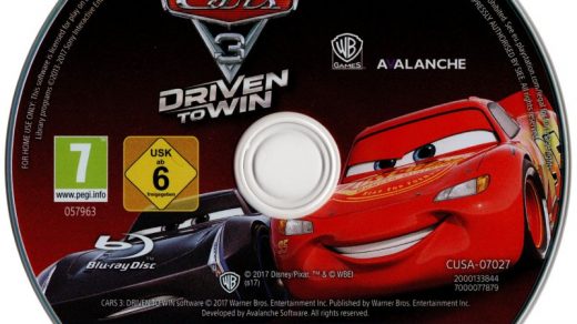 Disney•Pixar Cars 3: Driven to Win (2017) PlayStation 4 box cover art -  MobyGames