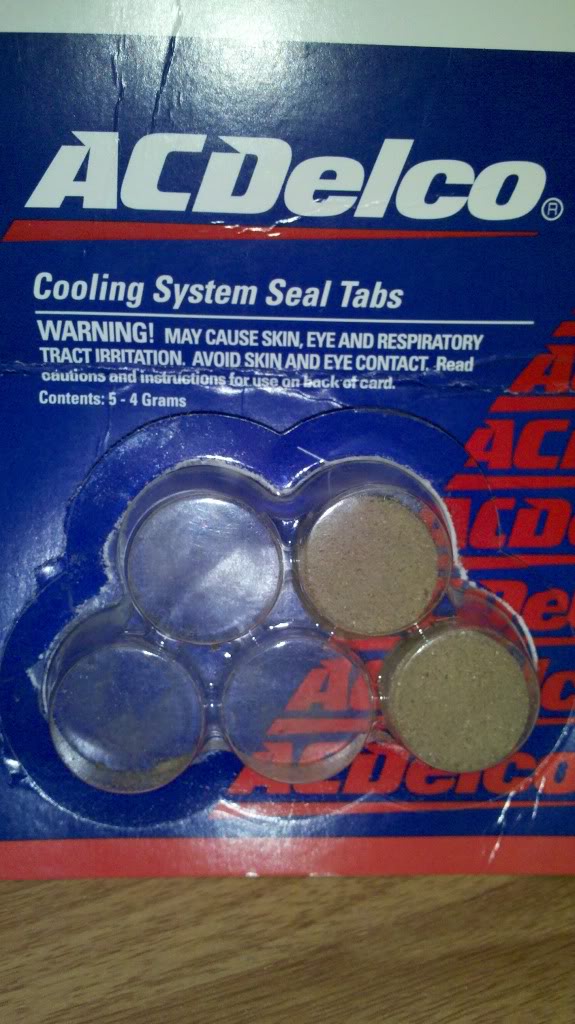 AC Delco Cooling System Seal Tabs - Land Rover Forums - Land Rover  Enthusiast Forum