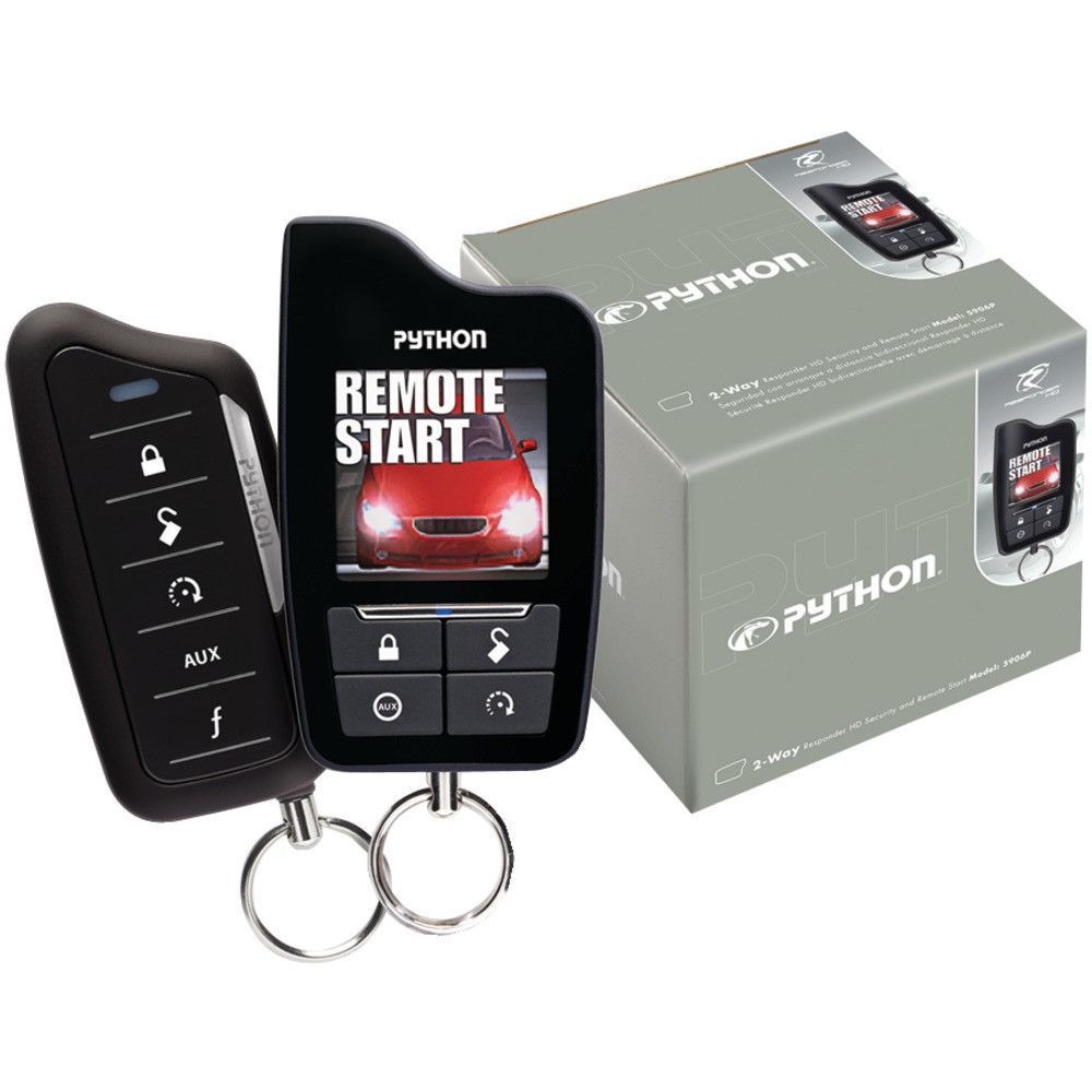 Python Responder Sst 2-way Security System With Remote Start | Remote start,  Remote car starter, Car alarm