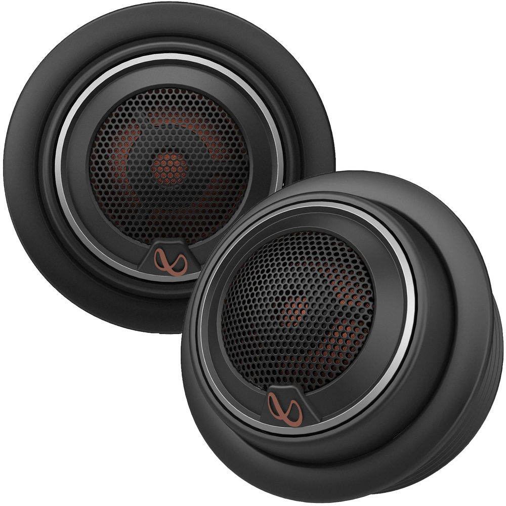 Infinity REF-275tx 135W Reference Series Edge-Driven Textile Car Tweeters,  3/4