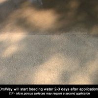 DryWay Water-Repellent Concrete Sealer - Penetrating Silane & Siloxane for  Driveways, Garages, Patios, Pool Decks, Concrete, Brick & Pavers, Flat  Finish, Interior/Exterior (5-Gallons) in Saudi Arabia - binge.sa