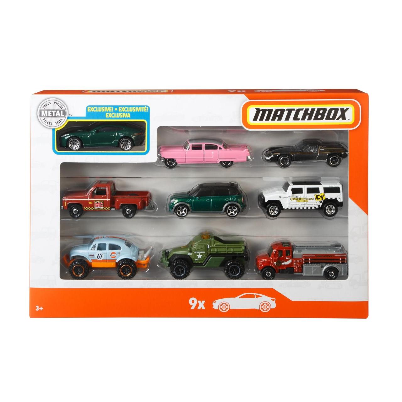 Matchbox 9 Car Collector Gift Pack (Styles May Vary) Car Play Vehicles -  Walmart.com | Matchbox, Play vehicles, Collector cars