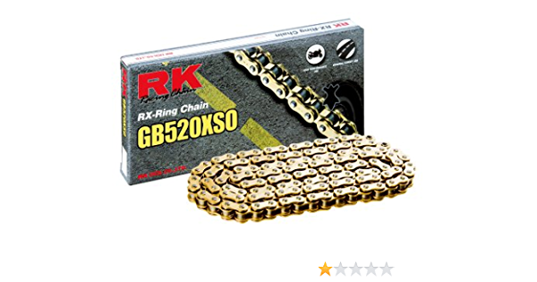 RK Racing Chain GB520XSO-120 120-Links Gold X-Ring Chain with Connecting  Link Motorcycle & ATV Chains & Sprockets eudirect78.eu