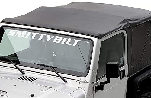 Buy SmittyBilt OE Style Replacement Top With Half Door Uppers & Tinted  Windows In Spice Denim For 1997-06 Jeep Wrangler TJ With Half Doors 9970217  for CA9.95