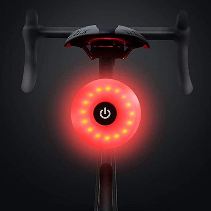 WASAGA Bike Tail Light, Sport LED Rear Bike Light USB Rechargeable, Red  High Intensity Bicycle Taillight Waterproof, Helmet Backpack LED Lamp  Safety Warning Strobe Light, 5 Light Mode Bike Back Light :