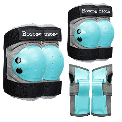 Buy Wemfg Kids Protective Gear Set Knee Pads for Kids 3-14 Years Toddler  Knee and Elbow Pads with Wrist Guards 3 in 1 for Skating Cycling Bike  Rollerblading Scooter Online in Hungary. B07L2124F3