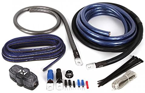 Buy 0 Gauge Amp Kit True AWG Amplifier Install Wiring 0 Ga 20 Ft Power  Cable, 5500W Online in Vietnam. B078896BHC
