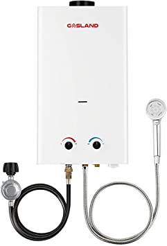 Buy Propane Tankless Water Heater, GASLAND Outdoors BS158N 1.58GPM 6L  Portable Gas Water Heater, Instant Propane Water Heater, RV Camping Water  Heater, Overheating Protection, Easy to Install Online in Taiwan. B08XX3N3N7