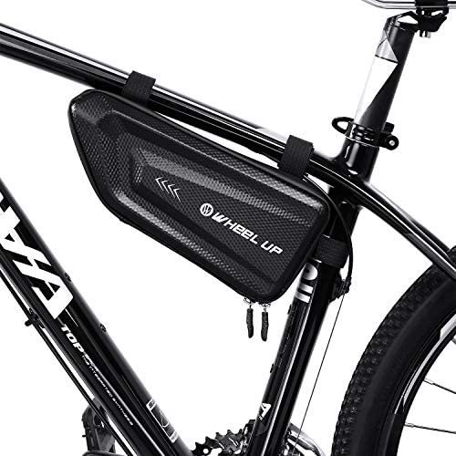 FlexDin Bike Triangle Frame Bag, Bicycle Top Tube Bags Hard Shell  Waterproof Cycling Under Seat Pack Pouch, Shockproof Mountain Bike Storage  Bag for MTB/Road Bike: Amazon.ae