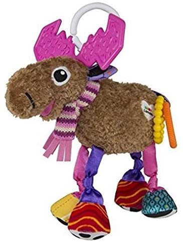 Free Shipping Lamaze Toy Mortimer the Moose with multiple textures,Sound  keep baby entertained,and teether antlers NEW Arrival | AliExpress