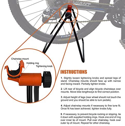 Ibera Easy Utility Bicycle Stand, Adjustable Height, Foldable Mechanic Repair  Rack Bike Stand For Bicycle Storage : Amazon.ae: Tools & Home Improvement