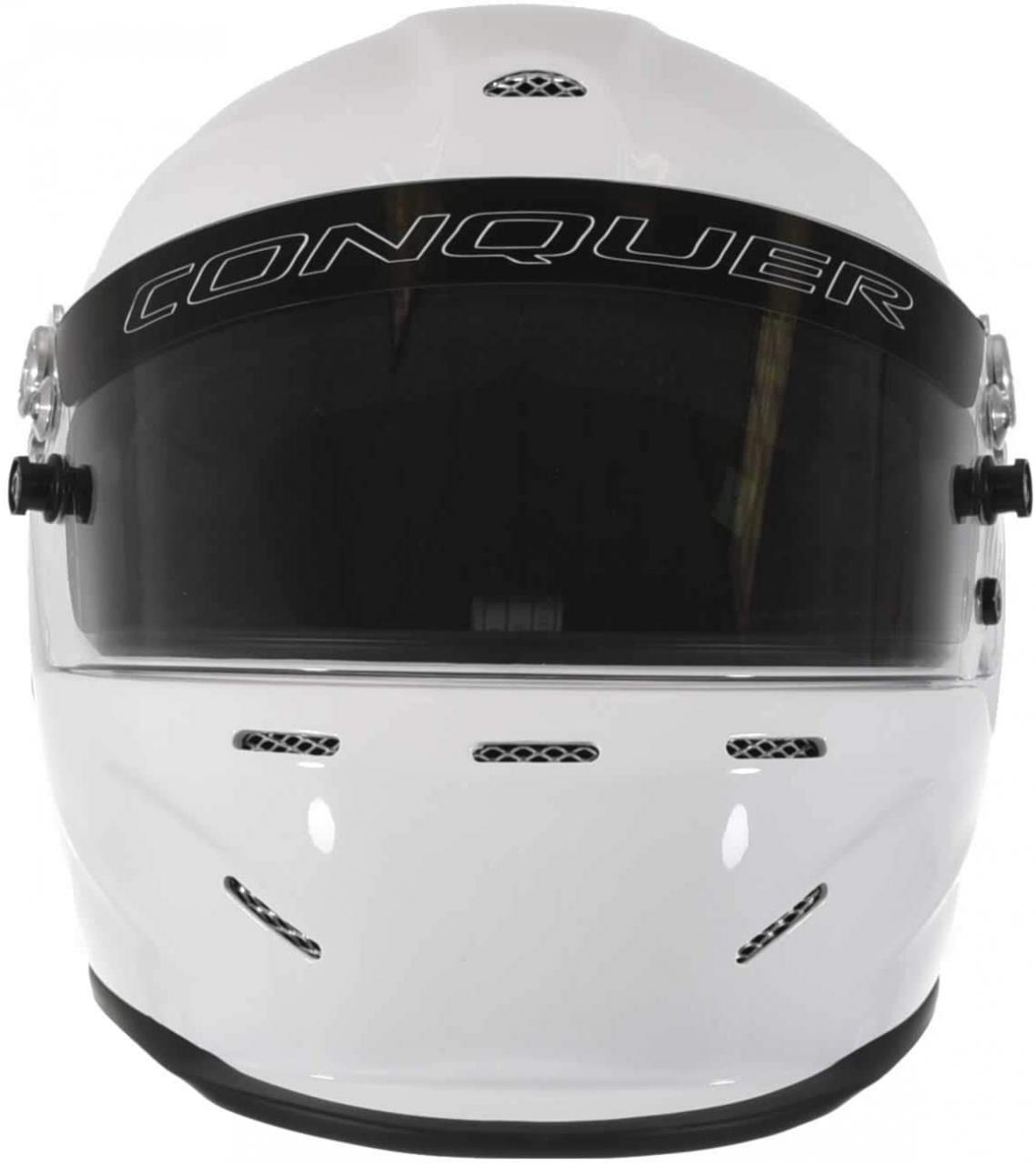 Buy Conquer Snell SA2020 Aerodynamic Vented Full Face Auto Racing Helmet  Online in Taiwan. B08MVFVL63