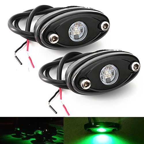 Buy LEDMIRCY LED Rock Lights White 12PCS for JE EP Off Road Truck ATV SUV  RZR Auto Car Boat Waterproof High Power Underglow Neon Lights Underbody  Trail Trai Rig Lights Shockproof(12 Pods