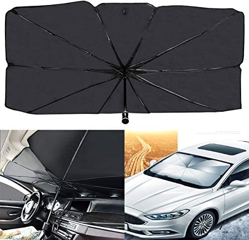 Buy Hilyo Car Umbrella Sun Shade Cover 4x2.1M Rooftop Tent, Semi-auto  Manual Folded Car Tent Umbrella, Portable Auto Protection Car Tent Sunproof Sunshade  Canopy Cover Without Skeleton Online in Poland. B08D9SLSTQ
