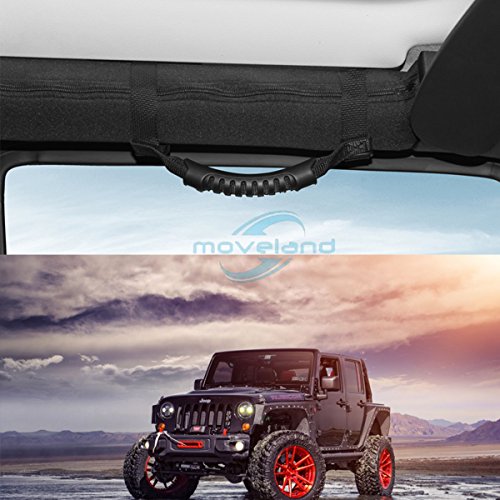 moveland Upgrade Grab Handles Compatible with Jeep Wrangler, Deluxe Roll Bar  Grab Handles Easy-to-fit Compatible with 1987-2020 Jeep Wrangler  Accessories YJ TJ JK JL (2 Pack)- Buy Online in Antigua and Barbuda