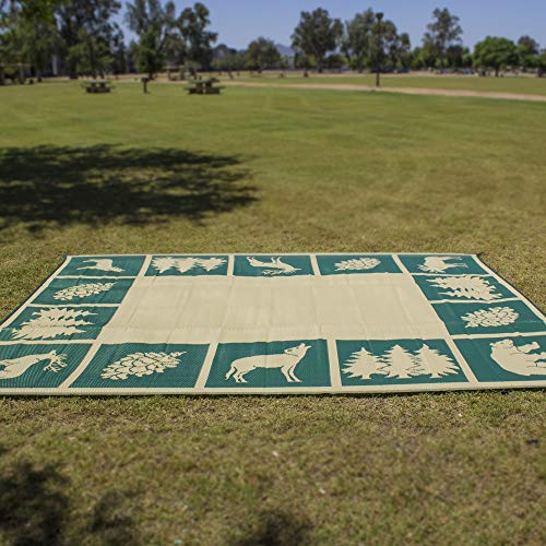 Best Outdoor Mat For Mud - 6' X 9' Reversible Mat For Outdoor Areas, RVs,  Patios