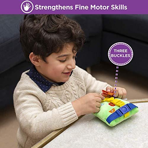 Buy Buckle Toy - Bongo Square - Toddler Learning Toys - Sensory Fine Motor  Activity - Easy Travel Toy Online in Vietnam. B01D3WY1FQ