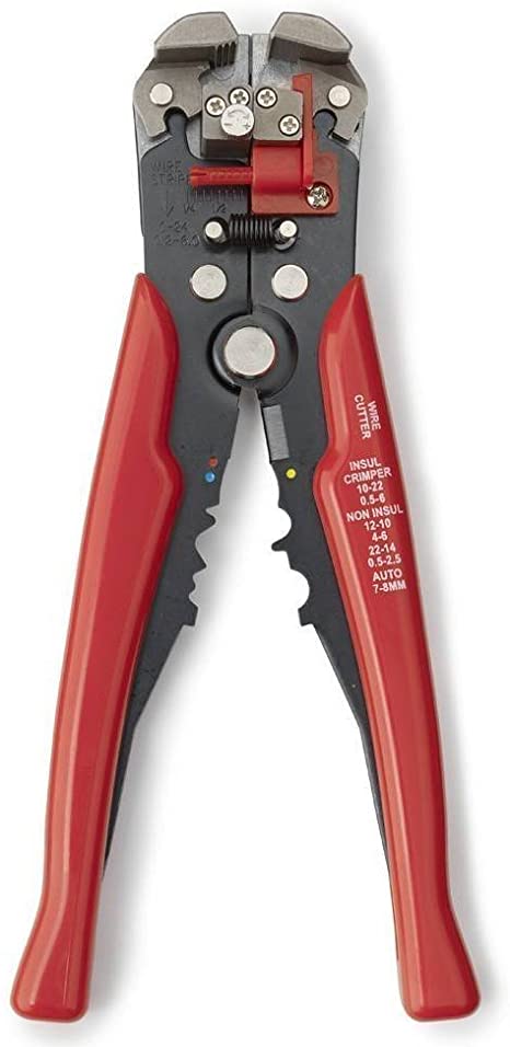 NEIKO Neiko 01924A 3-in-1 Automatic Wire Stripper, cutter and crimping  Tool, Self-Adjusting