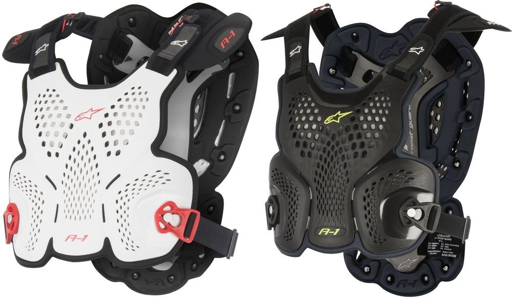9.95 Alpinestars Mens A1 Roost Guard Chest Protector #230985