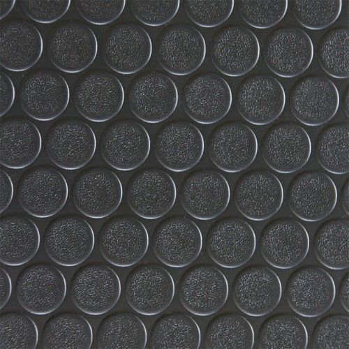 Rubber-Cal Coin Grip Anti-Slip Garage Flooring Rubber Mat, Black | Rubber  flooring, Rubber mat, Rubber texture
