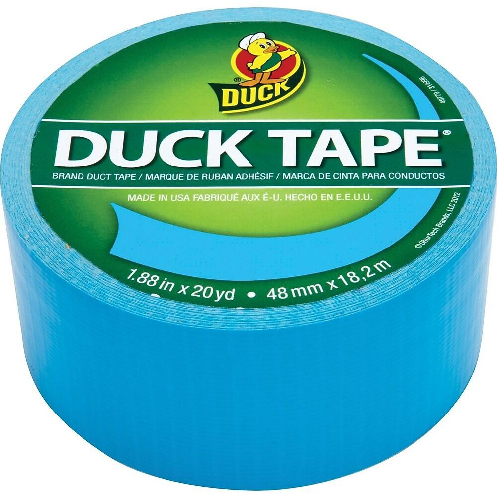 Duck Brand 1304959 Color Duct Tape 1.88 Inches x 20 Yards Single Roll Blue  4 Pack Industrial & Scientific Adhesive Tapes malibukohsamui.com