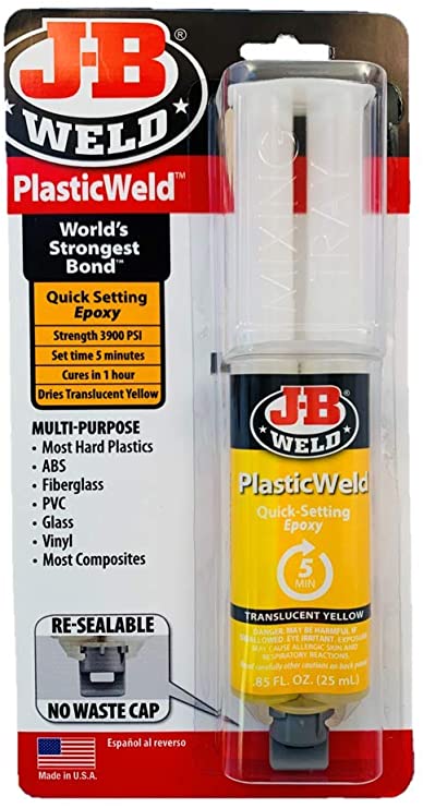 JB Weld Plastic Bonder High Strength Adhesive Strong Glue Syringe 5013 –  Save and Drive Automotive Car Accesories | Roof Box & Roof Bar Hire.