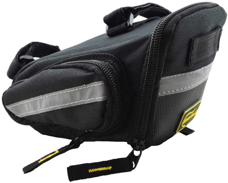 Lumintrail Strap-on Bike Saddle Bag Bicycle Cycling Under Seat Pack Medium  or Large Bike Pack Accessories Accessories florent-dejardin.fr