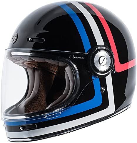Torc T-1 Retro Full Face Helmet - Nardo Grey | Retro helmet, Full face  helmets, Nardo grey