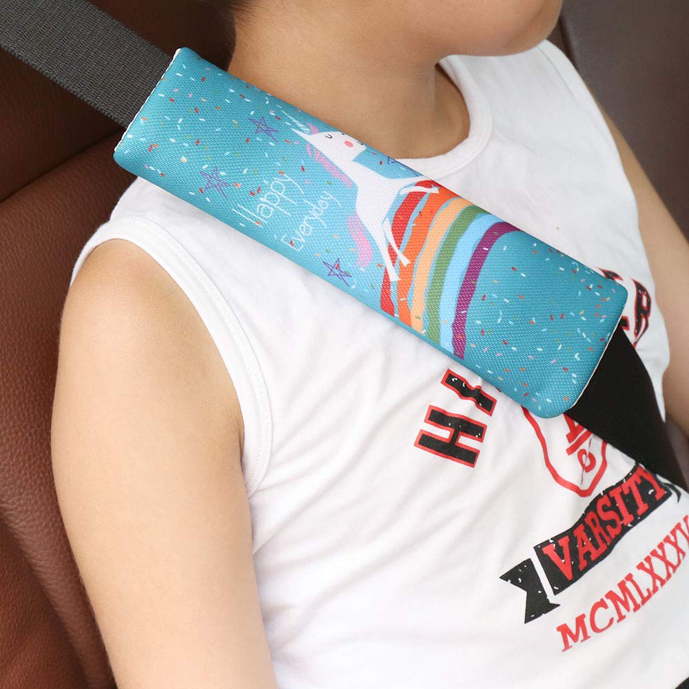 Seat Belt Cover for Kids,2 Pack Car Seatbelt Covers Shoulder Comfort Pad  for Toddler Carseat,Cute Universal Seat Strap Cushion Pads for Adults,Child, Baby Girls,Gift for Christmas New Year (Unicorn)- Buy Online in Antigua