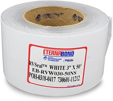Buy EternaBond RoofSeal White 4 x50' MicroSealant UV Stable Seam Repair  Tape | 35 mil Total Thickness | EB-RW040-50R - One-Step Durable, Waterproof  and Airtight Repair Online in Vietnam. B002RSIK4G