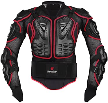 Buy Ridbiker Motorcycle Full Body Armor Protector Removable Racing Jacket  Motocross Spine Chest Motocross Protective Shirt (Black, XXL) Online in  Hong Kong. B07BMX9KQF
