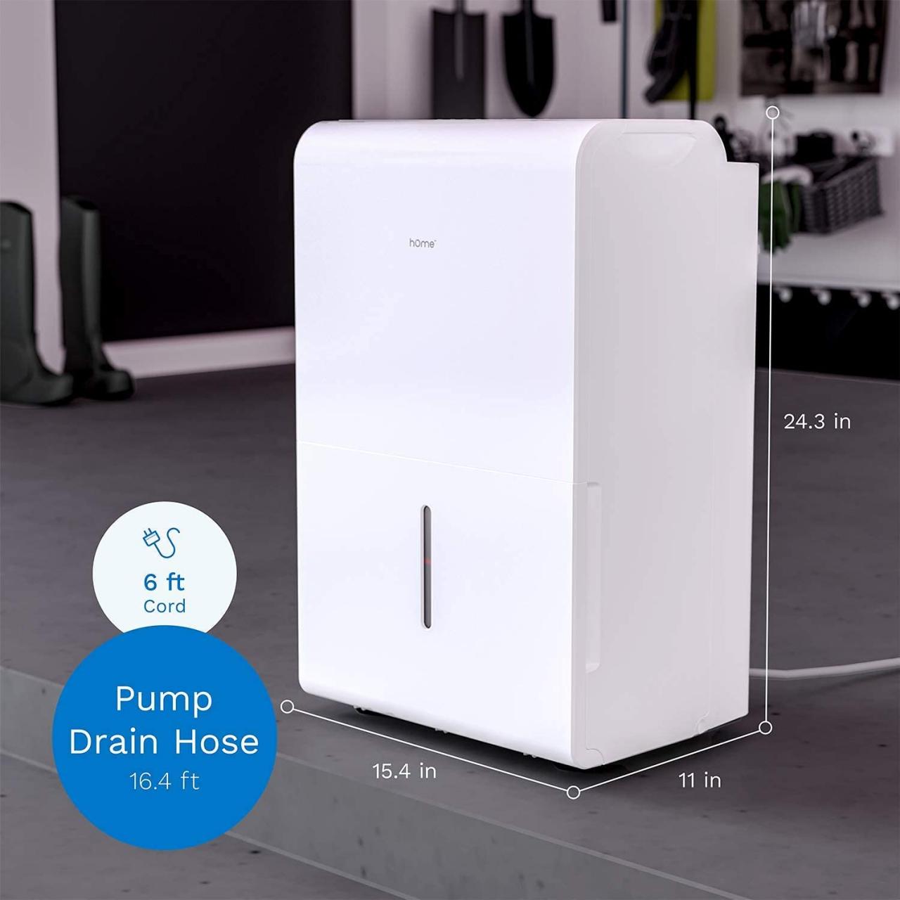 Review for hOmeLabs 1,500 Sq. Ft Energy Star Dehumidifier for Medium to  Large Rooms and Basements