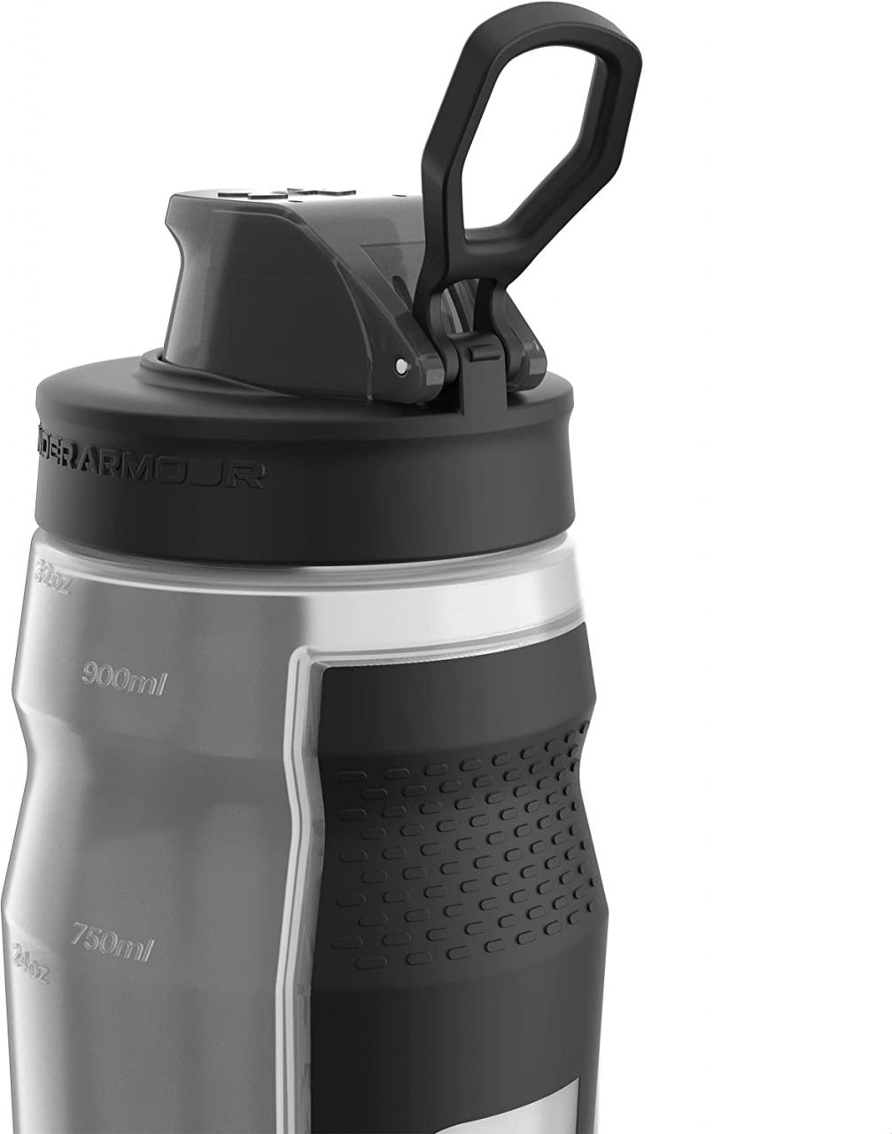 Buy Under Armour 32oz Playmaker Squeeze Water Bottle, Sanitary Cap Cover,  High Flow Push/ Pull Nozzle, Non-Slip Grip, Finger Loop Carry, Fits Bike  Holder, Cycling, Gym, Hiking, All Sports Online in Vietnam.