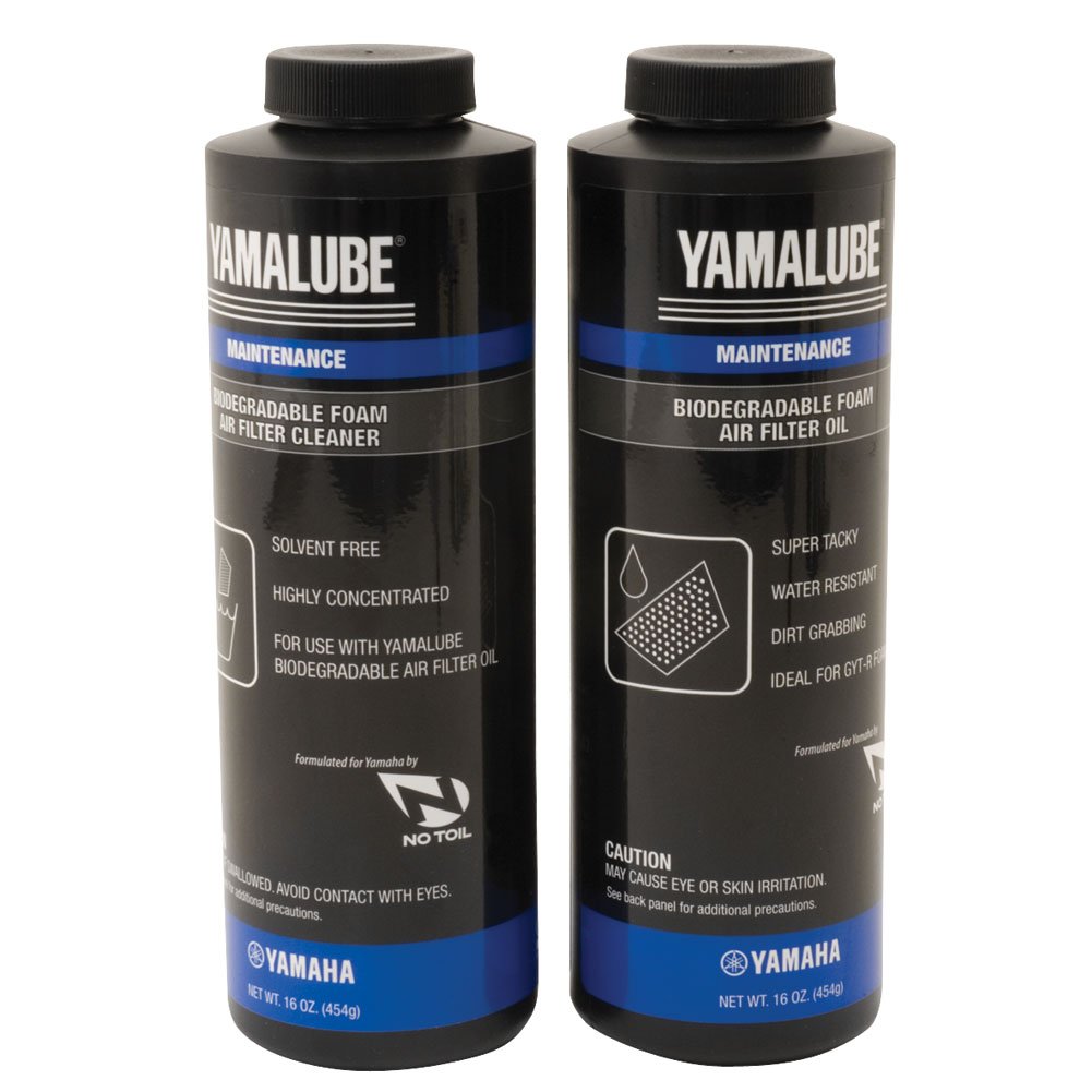 Yamaha Yamalube ACC-BIFMF-LT-KT Bio-Degradable Foam Air Filter Oil & Cleaner  Kit, 16 Oz Each- Buy Online in Burundi at Desertcart - 10314696.