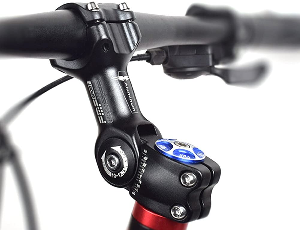 Buy FOMTOR Adjustable Bike Stem 31.8 90mm 110mm 0~60 Degree Adjustable Handlebar  Stem for Mountain Bike Road Bike MTB Online in Vietnam. B078Y72WHX