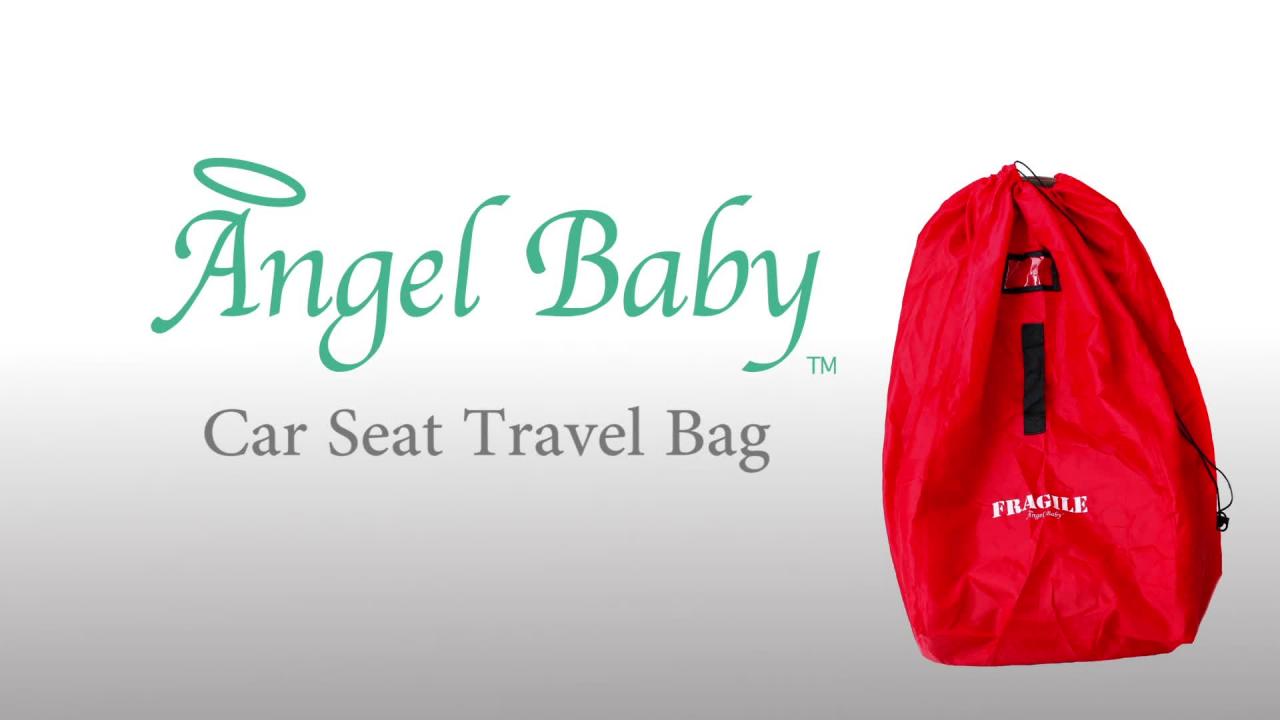 Car Seat Travel Bag by AngelBaby #angelbaby