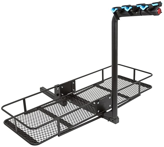 Buy Rage Powersports Elevate Outdoor CCB-F6020-DLX 60 Long Steel Basket  Folding Hitch Cargo Carrier Online in Indonesia. B002M3AO68
