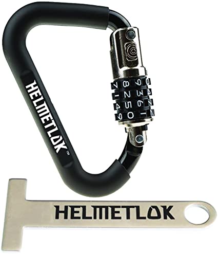LockStrap Helmet and Jacket Lock with 2 Foot Cable and Carabiner 901