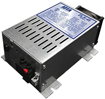 DLS 55A Converter and Charger - 55 Amp AC\DC Power Converter and Battery  Charger for DC load operation and 12V battery charging