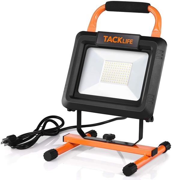Review Analysis + Pros/Cons - Work Light Tacklife 5000LM 50W LED Work Light  The Best Heat Dissipation IP65 Waterproof Flood Lights 360 270 Degree  Adjustable Lighting Angles LWL3B