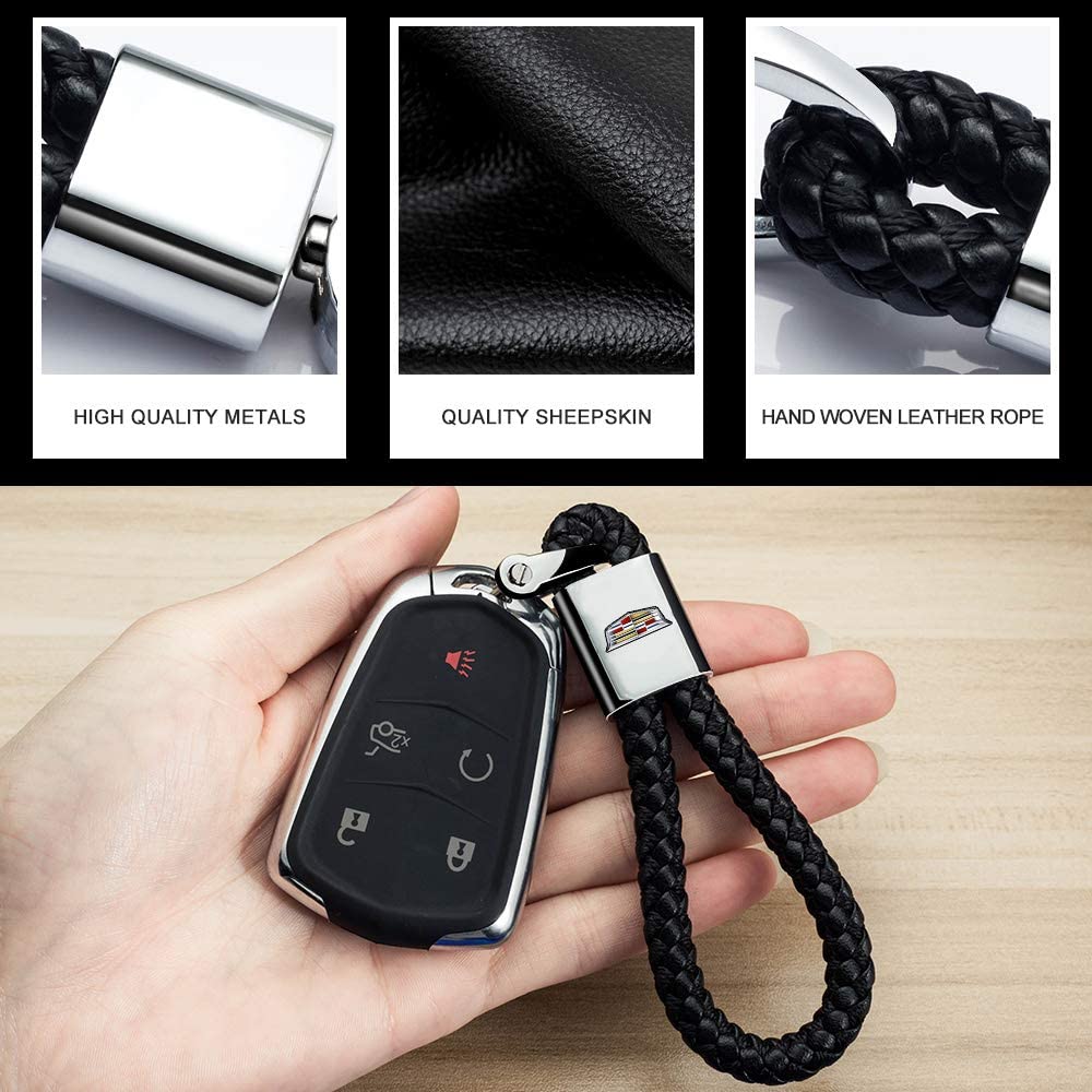 Hey Kaulor 2Pack Genuine Leather Car Logo Keychain for Chevrolet Key Chain  Keyring with Logo Keychains Interior Accessories ekoios.vn