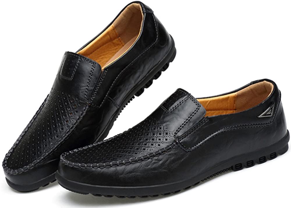 Buy VanciLin Mens Casual Leather Fashion Slip-on Loafers Online in  Indonesia. B07DCK282S