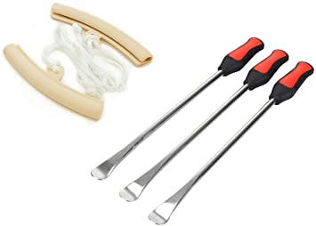 Buy Wanheyao Set of 3 14.5 Motorcycle Spoon Tire Levers Irons Changing Tool  Kit Changer with Rim Protectors Online in Indonesia. B071VTJDFH