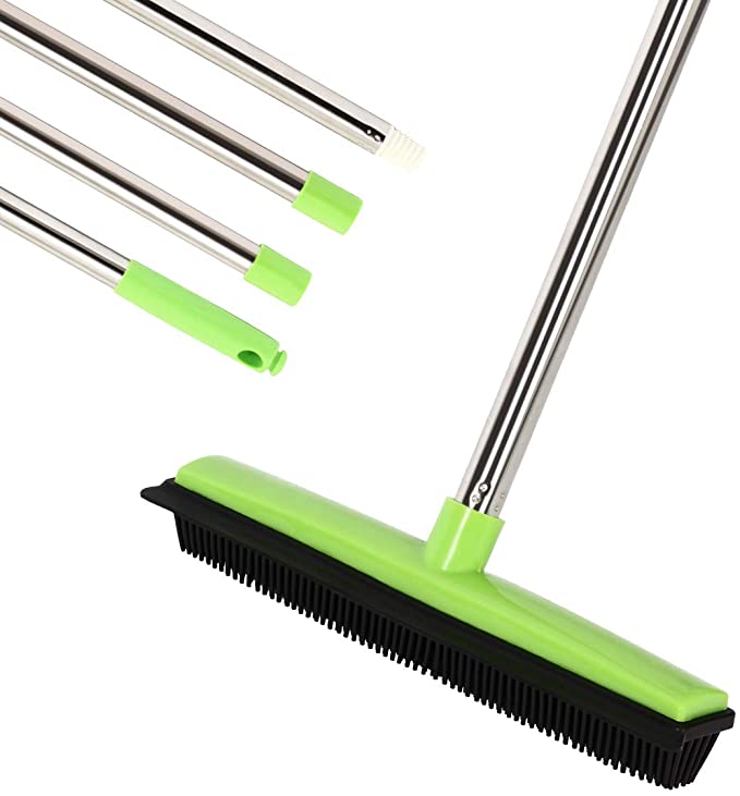 MEIBEI Deck Scrub Brush with Adjustable Stainless Steel Long Handle-51  Inches, Commercial Floor Scrub Brush, Perfect for Cleaning Deck, patio,  hallways, driveways and Boat : Amazon.co.uk: Grocery