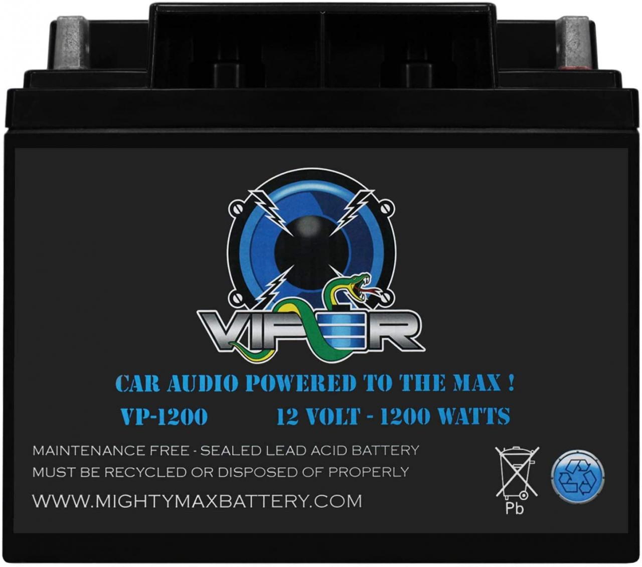 Mighty Max Battery Viper VP-600 600 Watt Car Audio Battery for Phoenix Gold  400.2 Brand Product Batteries & Accessories Automotive migalio.com