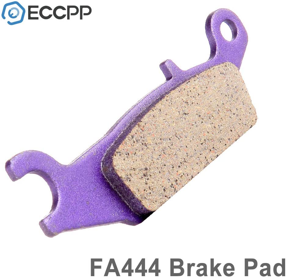 Buy ECCPP FA444 Brake Pads Front and Rear Carbon Fiber Replacement Brake  Pads Kits Fit for 2009-2014 for Yamaha Grizzly 550, 2007-2017 for Yamaha  Grizzly 700 Online in Hong Kong. B07HQFWQTB